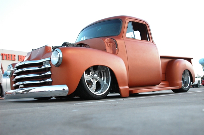 Slammed Chevy Truck!